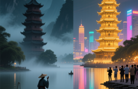 象山“双塔”：从“风水镇物”到“城市LOGO”的奇幻漂流