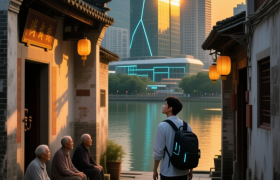南屏“双城记”：左手科技园，右手古村落