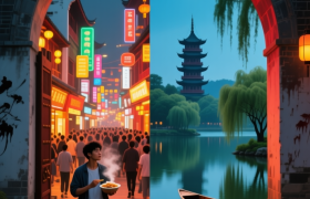 桂林南门：一墙之隔，穿越八百年“护城河”