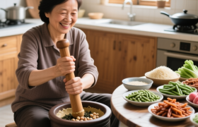 揭西“擂茶宴”：一碗茶喝出满汉全席，神仙路过都得尝！