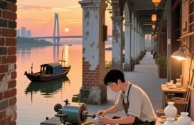 长岗镇，肇庆的“水陆转换器”与“瓷泥盲盒”