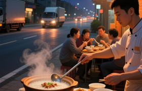 梅州“深夜食堂”，竟是个镇子！扶大“夜粥”凭啥出圈？