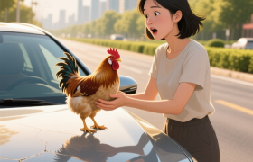 天降活鸡砸中车，是“横财”还是“横祸”？