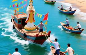 汕尾“迎妈祖”，渔民版“女神”大搬家