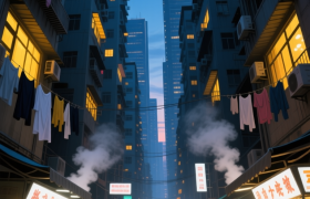 金厦街：汕头的“垂直山水图”