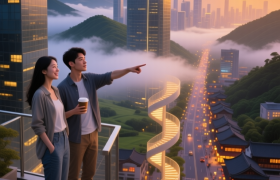 广州“天空之城”？云城：骑在“龙脉”上的街道