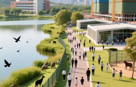 西丽魔方：大学城“象牙塔”与动物园“野生区”隔墙相望