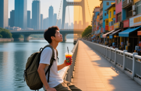 珠河“时光切片机”：当界河“切开”两种生活节拍
