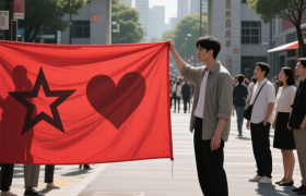 西大南门“痴情”拉横幅，是真爱还是网红剧本？