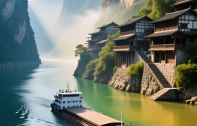漓江平乐镇，是个“江湖”双面娇娃