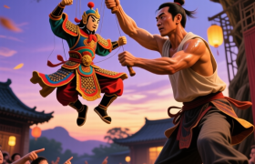 阳西“走公仔”：木偶会武术，神仙也拦不住！