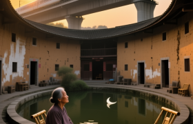 程江：一边“高铁穿城过”，一边“围屋静如初”，太魔幻！