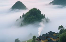 烟墩“云雾剧场”：没有一座山，逃得出晨雾的“围猎”