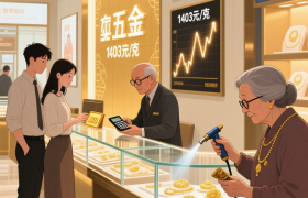 金价突破1400元，长沙金店“忙不赢”的背后