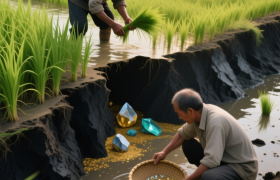 林头镇：“水稻绿浪”与“矿石金砂”的跨界狂想
