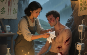 撕裂的衬衫与第二次生命：山洞里的生死清创