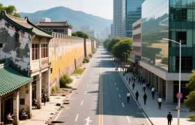 云浮“城郊折叠术”：一边是古城墙，一边是科创园