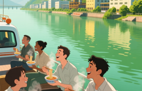 麒麟街道：汽车城的心脏，水上狂欢的客厅