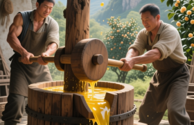 滩营乡：石山“骨缝”里，榨出金黄的“液体黄金”