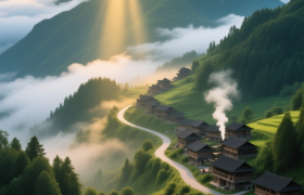 广东“屋顶”：秤架，一脚踩两省的云端瑶乡