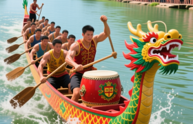 良庆人的“水上江湖”，赛龙舟不只比快