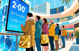 三亚的“反向消费”：高温天，为何排队买冬装？