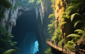 云浮“天坑开局”，竟搓出个岭南“花果山”