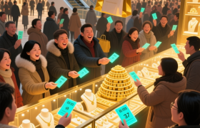 跨年夜的“黄金狂潮”：人们为何像抢白菜一样买金？