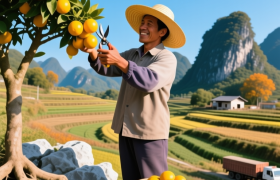 石潭镇：“石”在人为，满山都是“黄金果”