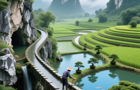 官垌镇：十万大山的“活水博物馆”与“鱼米魔方”