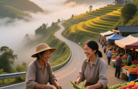 马贵不贵！这座“天路小镇”，把云海装进了菜篮子
