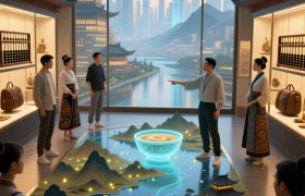 当银行不务正业，在南京街头开了家“旅行店”