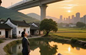 中新：广汕“时光走廊”上的“变速齿轮镇”