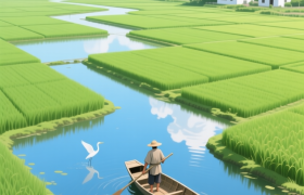 横石水：广东的“翡翠飘带”，一条河“醉倒”在稻田里