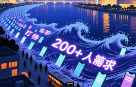 跨年夜的“归途挑战”：当30万人的浪漫，遇上凌晨三点的“打车难”