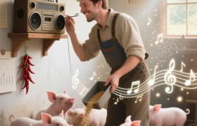 给猪听音乐能多长肉？桂林老表的“玄学”养殖火了