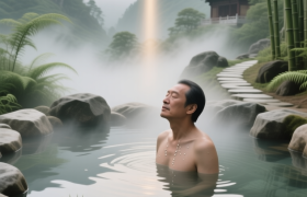新兴“温汤人”：暗号是“浸温泉”和“食簕菜”