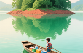 锡场镇：万绿湖心的“孤岛舰队”，开车不如开船快