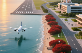 金湾：珠海的“天空之城”，机场与大学在这里“合体进化”