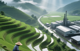 云路：一半“云上梯田”，一半“云下工厂”