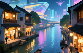 水网之上，“光”的帝国：古镇，一盏灯照亮的地球村