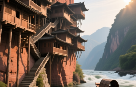 潭江镇：潮客版“小重庆”，江上立起“吊脚楼森林”