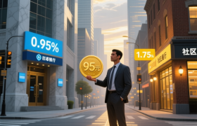 一万元存银行，利息最高差出一顿大餐钱