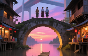 南宁“桥墩上的镇”？大桥：八尺江“驮”起的空中街市