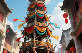遂溪狠活：游神用“飘”的？神仙也玩轻功！