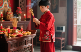 榕城“出花园”：15岁“巨婴”穿红肚兜，拜别童年！