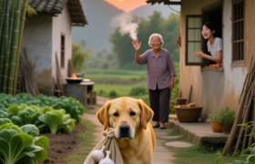 广西“最累”快递员：一条狗，一袋蒜，一趟无奈的奔跑