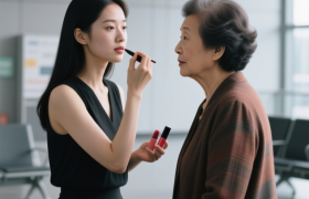 候车厅化妆的广西妹，为何“冒犯”了我们的公共习惯？