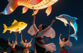 大鹏“鱼灯舞”：海上“迪斯科”，舞了六百年！