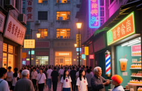 当老西新“撞”上新潮：一条街，两副面孔的“叠影”奇观